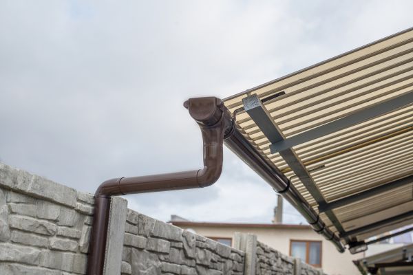 Plastic Downspout Installation in Spartanburg