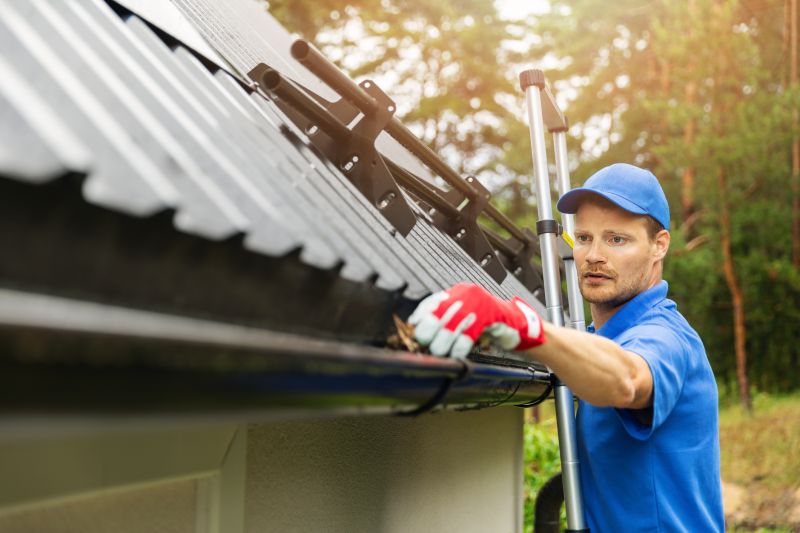 Professional gutter cleaning equipment